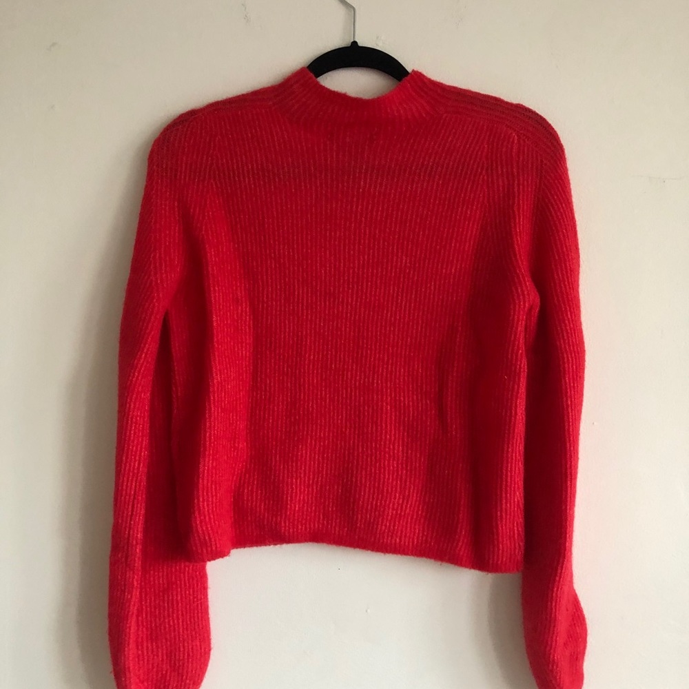 Banana Republic Wool Blend Red Sweater